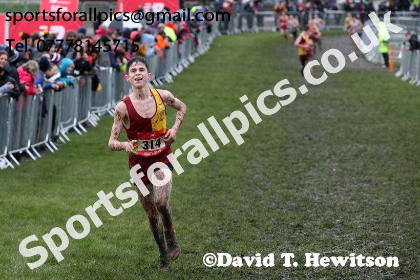 Senior boys 2019 New Balance English Schools Cross Country Champs, Temple Newsam, Leeds. Photo:  David T. Hewitson/Sports for All Pics
